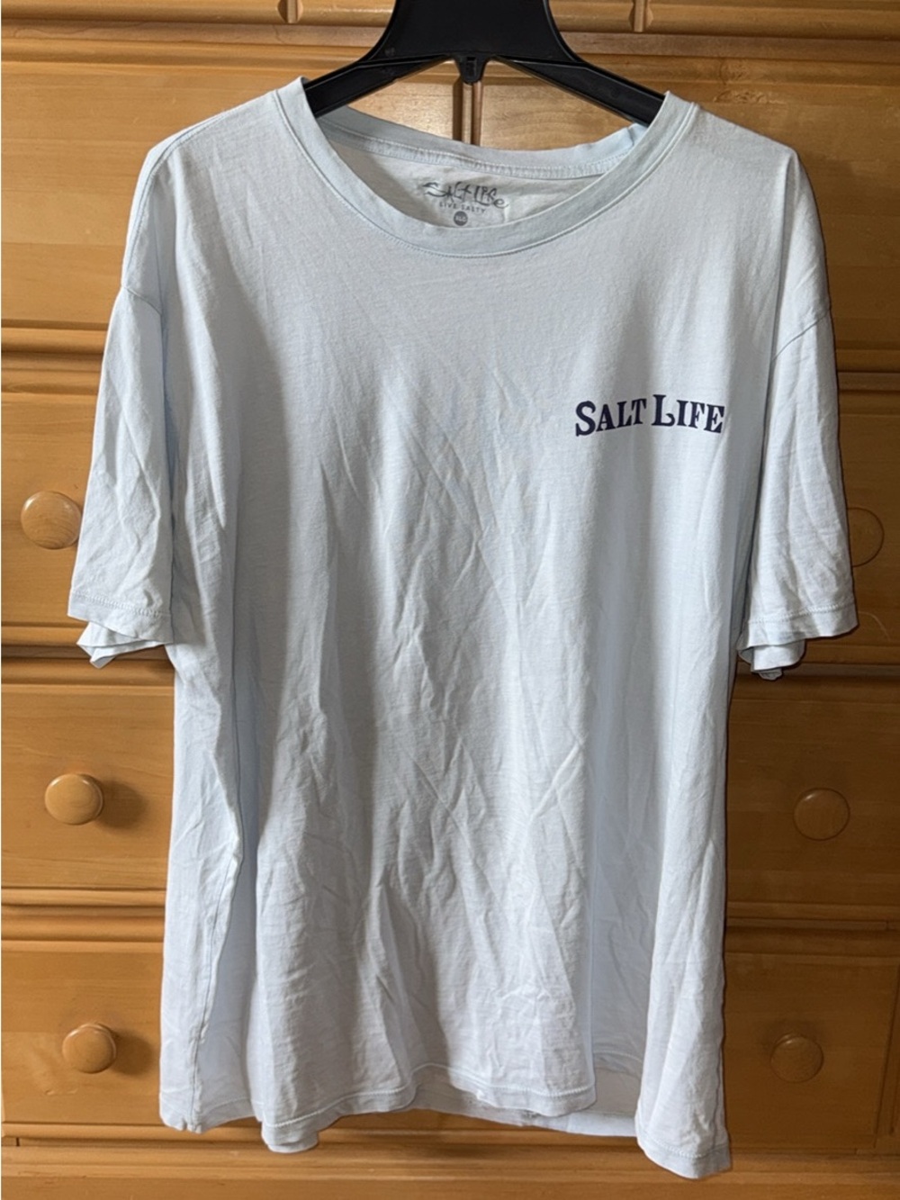 Salt Life Men’s Light Blue Short-Sleeve Graphic T-Shirt